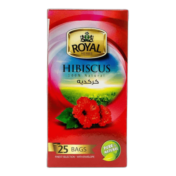 Royal Hibiscus Tea Bags 25 Pack