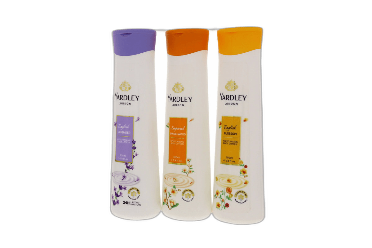 Yardly Body Lotion Assorted 3 x 200 ml