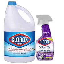 Clorox Bleach + Lavender Spray + 500 ml