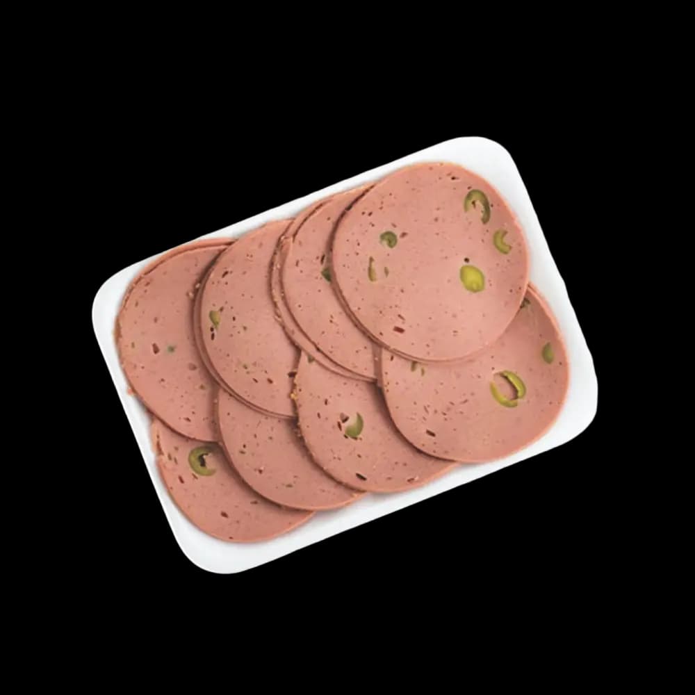 Bibi Beef Mortadella Olive Slices, 200g