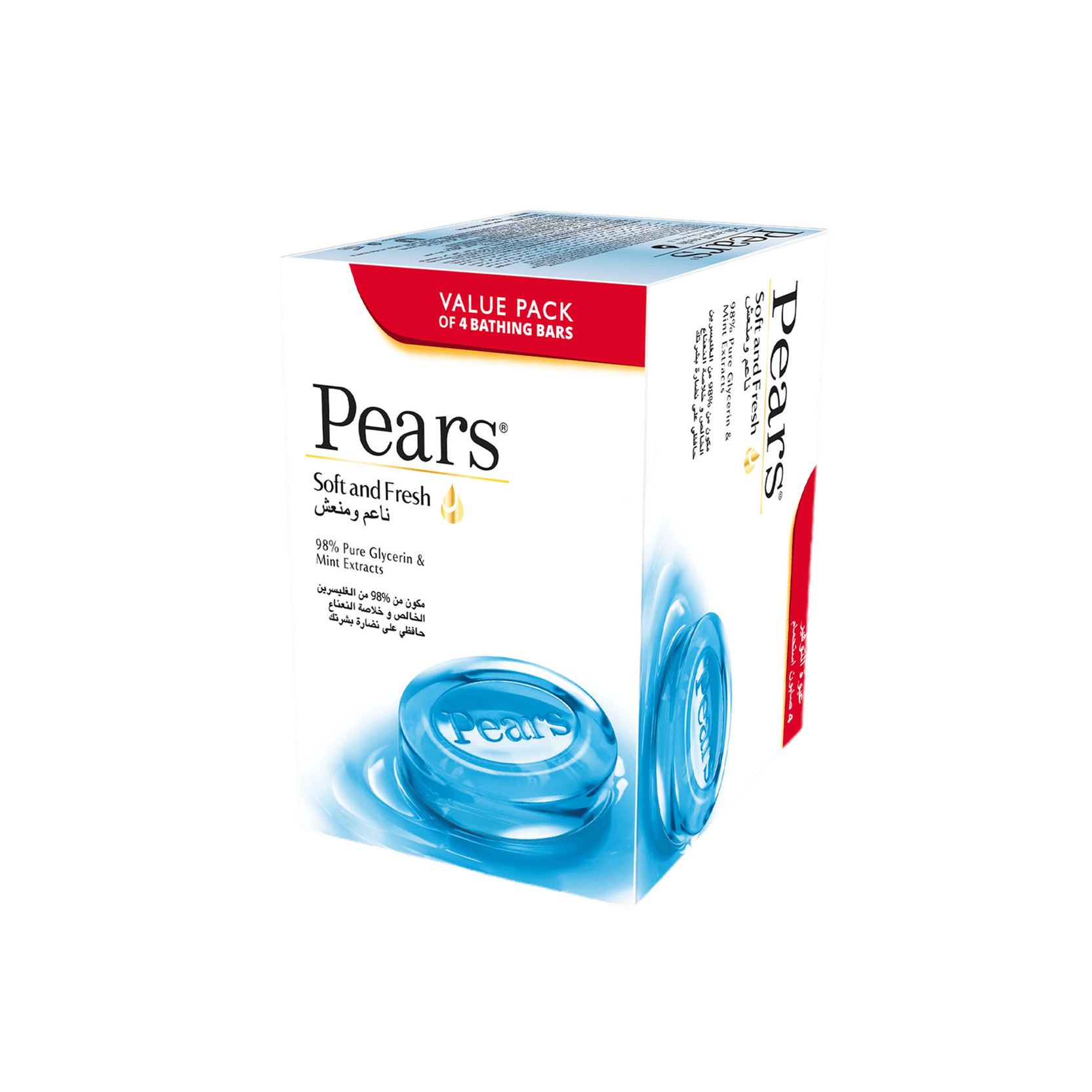 Pears Soft and Fresh 4 x 125 g