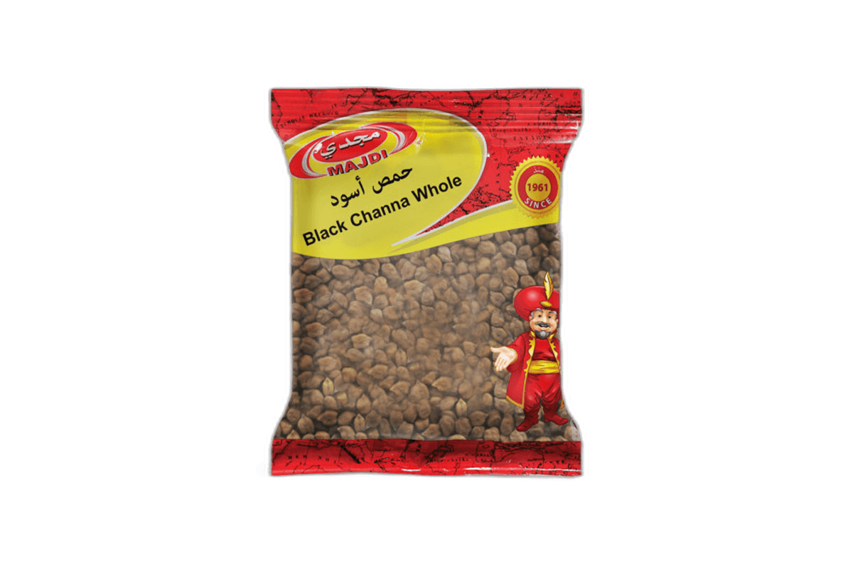 Majdi Black Chana Whole, 450g