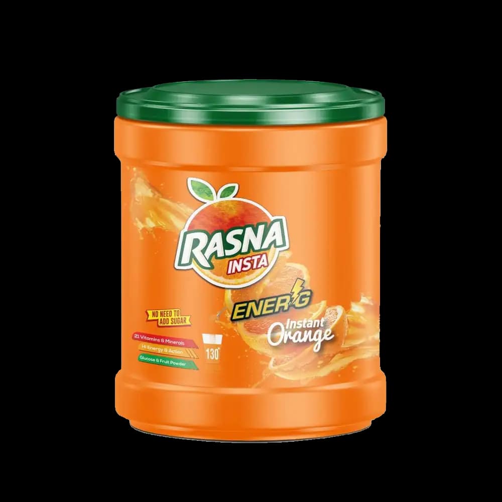 Rasna Orange Instant Drink Tin, 2.5kg