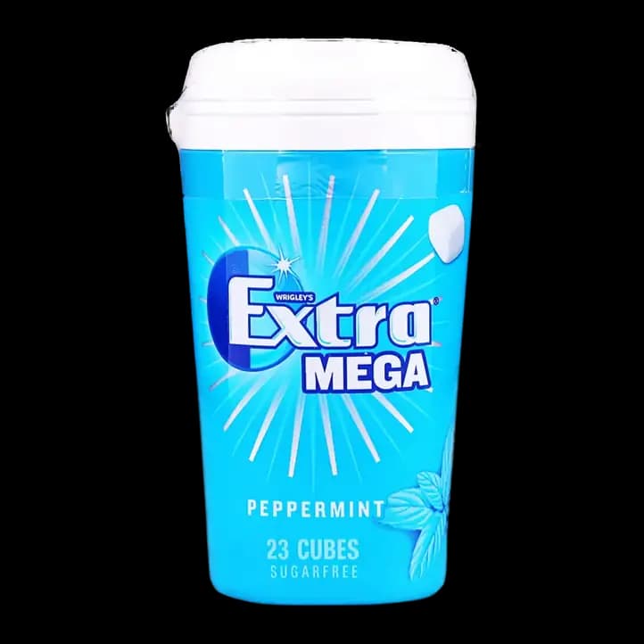 Wrigleys Extra Mega Peppermint Chewing Gum 51.5g