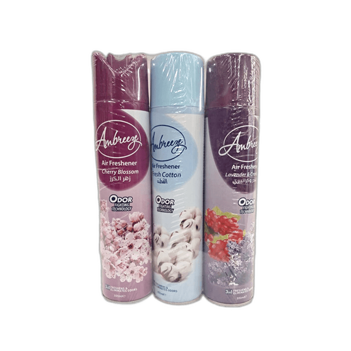 Ambreeze Air Freshener Assorted 3 x 300 ml