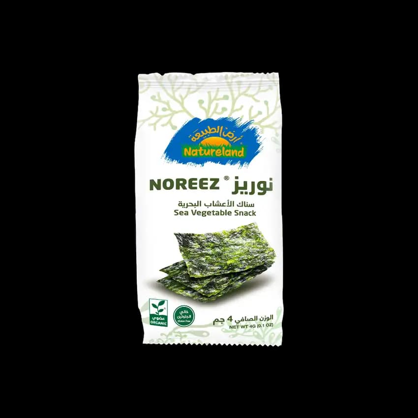 Natureland Noreez Sea Vegetable Snack, 4g