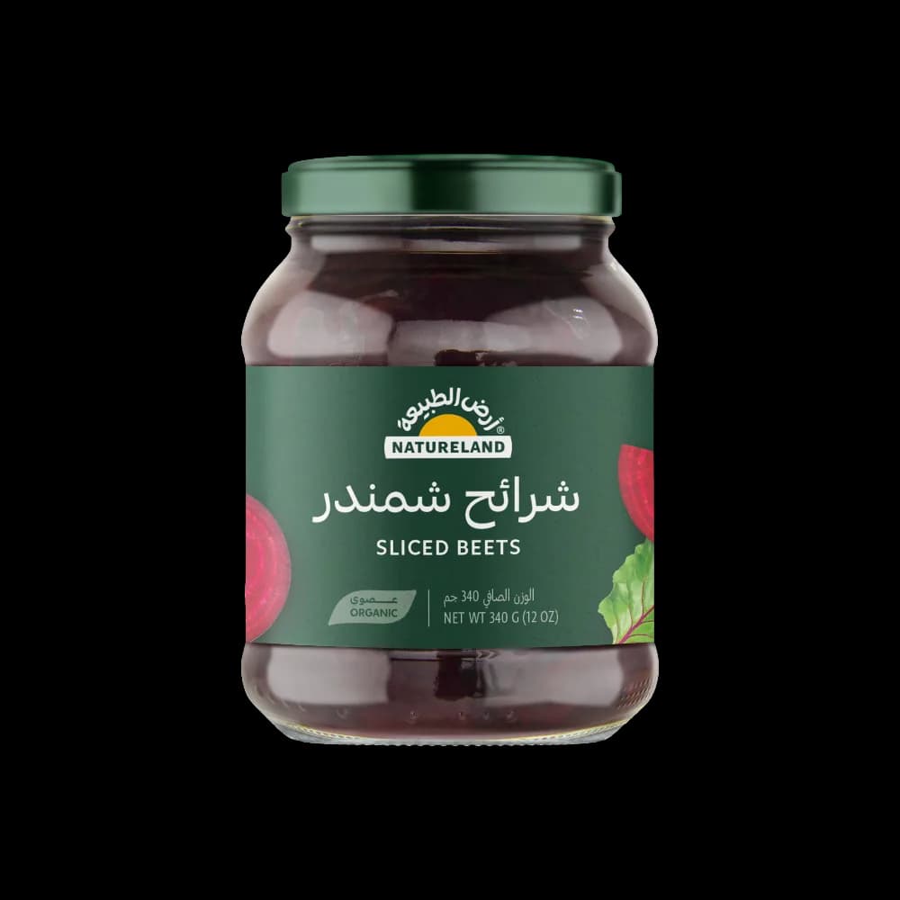 Natureland Sliced Beets, 340g