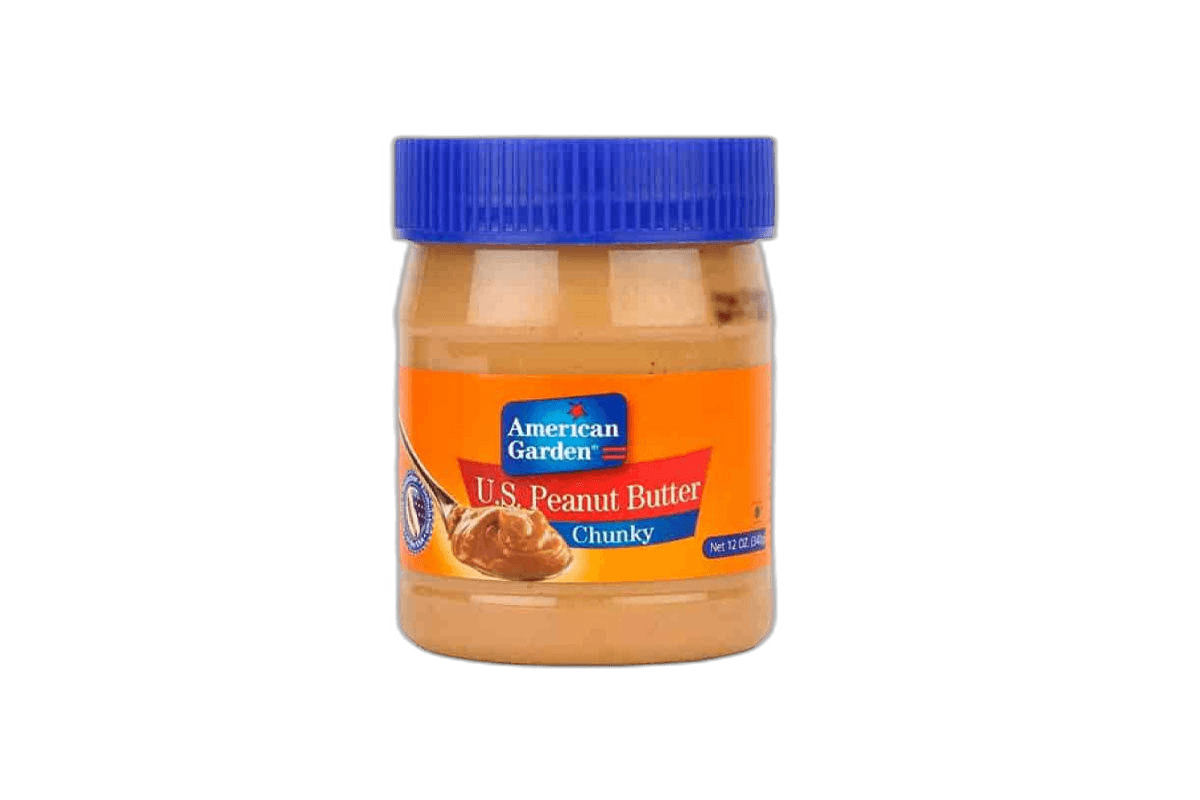 American Garden Chunky Peanut Butter 340 g
