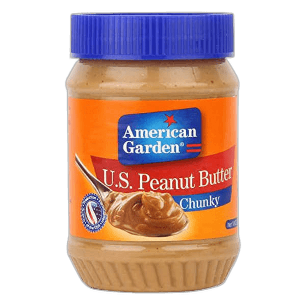 American Garden Chunky Peanut Butter 454 g