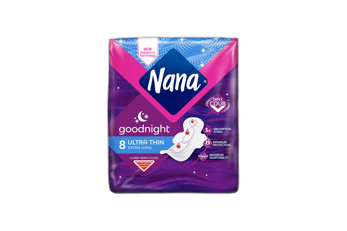 Nana Ultra Night Wing 8 Pack