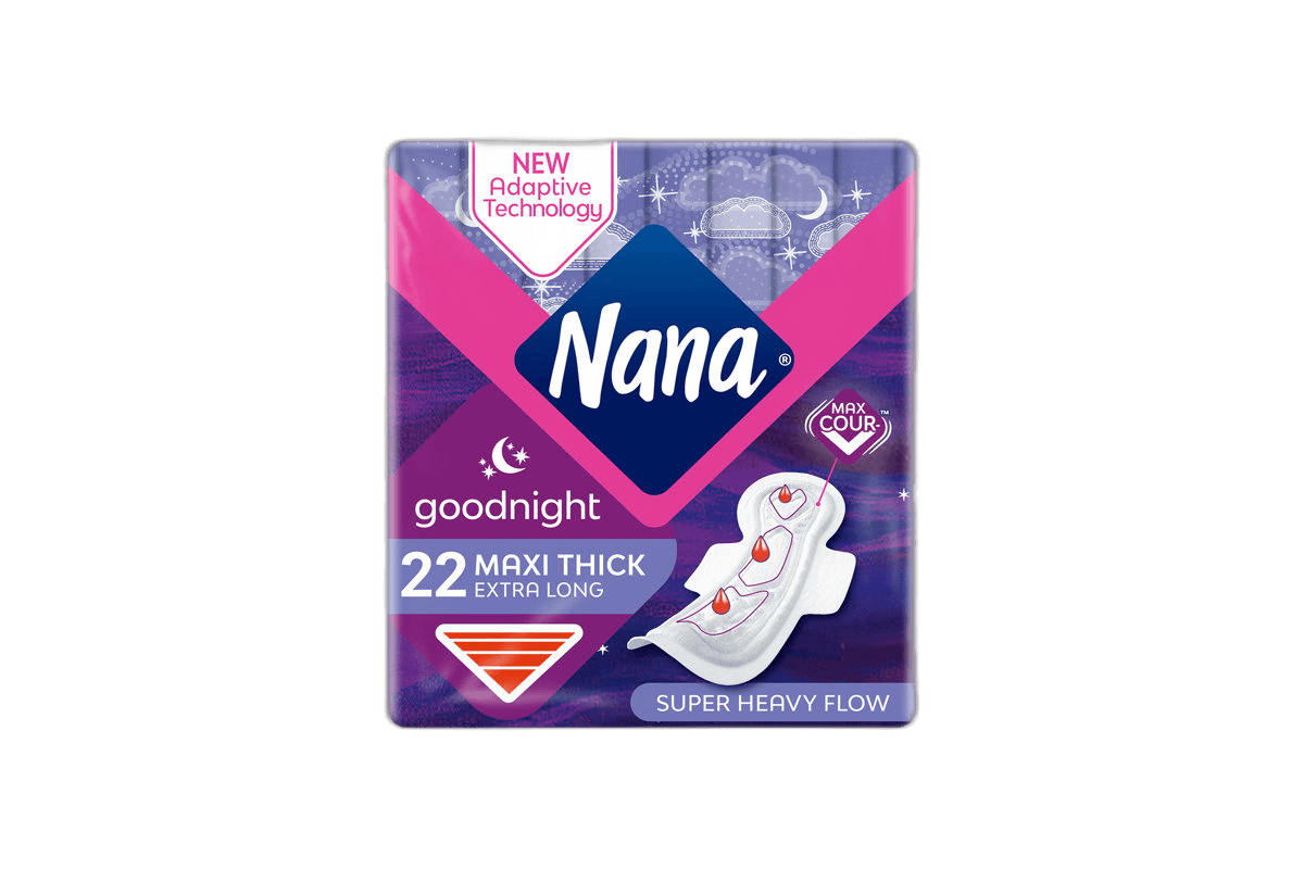 Nana Maxi Goodnight Wing 22 Pack