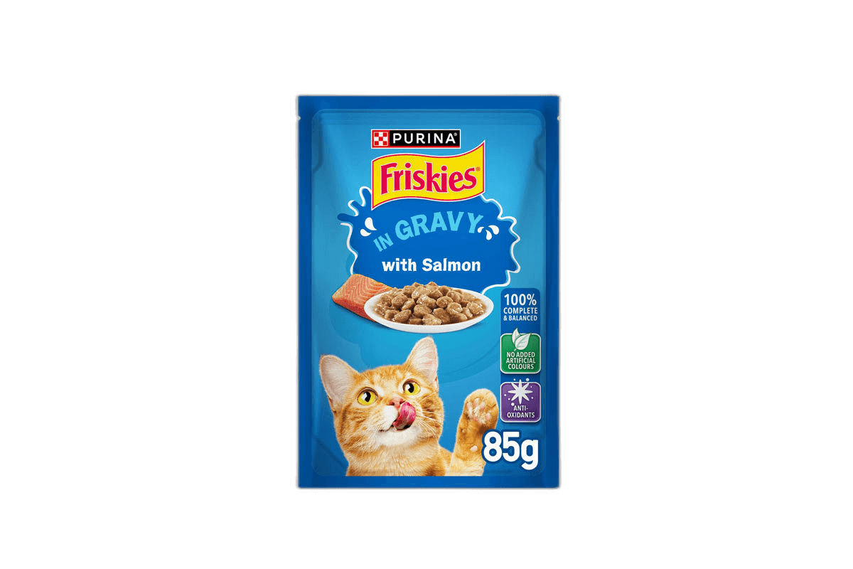 Friskies Salmon Pouch, 85g