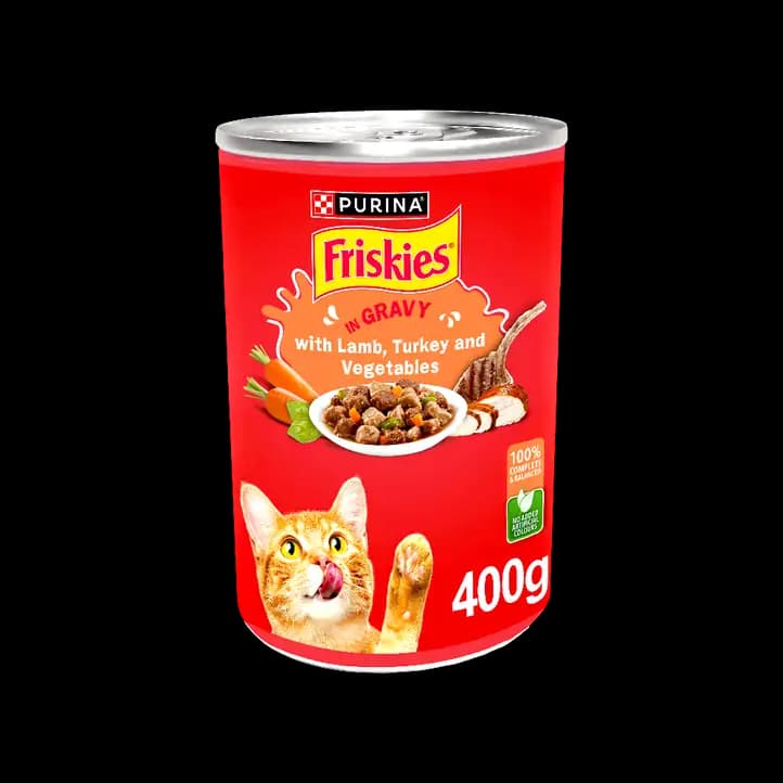 Friskies Cat Cig Lamp & Vegetable Turkey, 400g