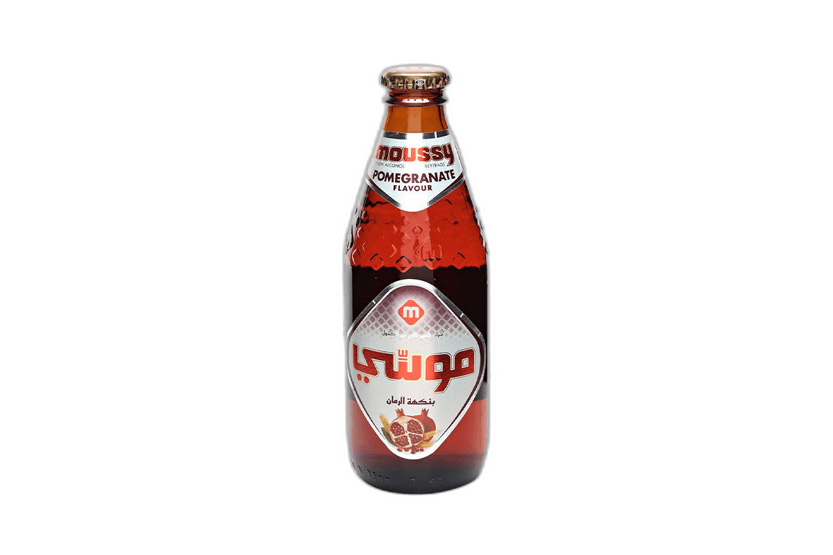 Moussy Pomegranate Malt Beverage, 330ml