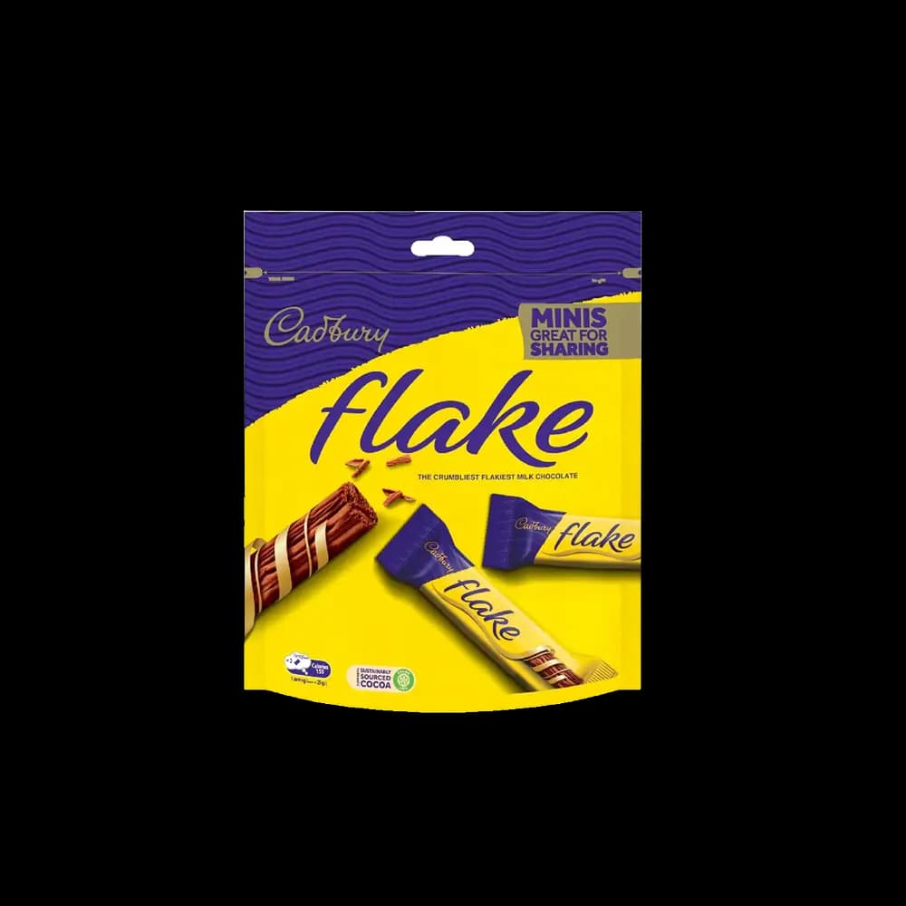 Cadbury Flakes Minibag, 145g