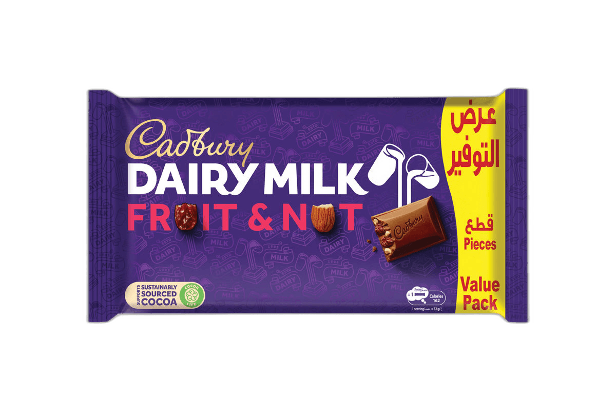 Cadbury Dairy Milk Fruit & Nuts 5 x 32 g