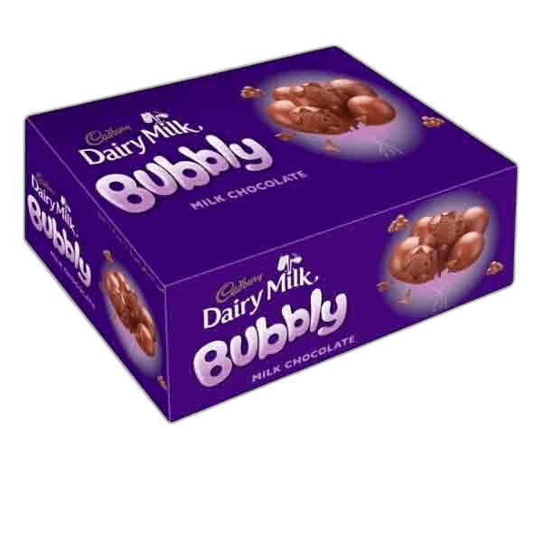 Cadbury Dairy Milk Bubbly 12 x 28 g