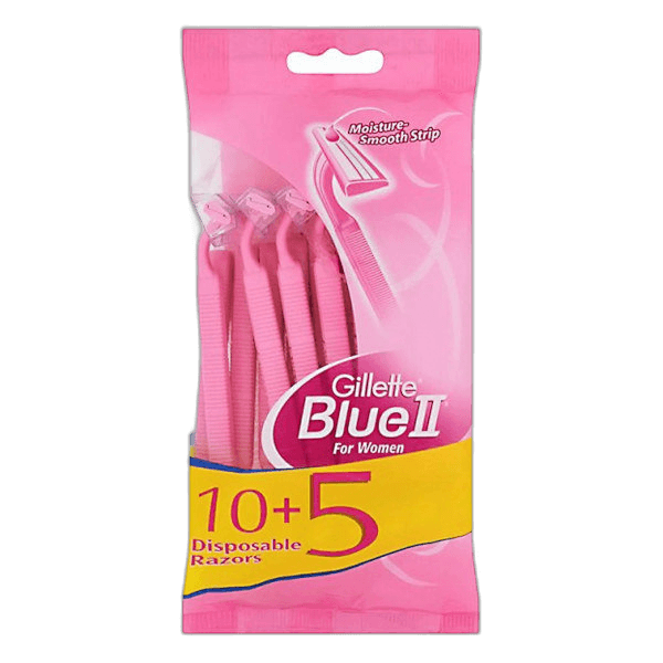 Gillette Blue II for Women Razors 15s