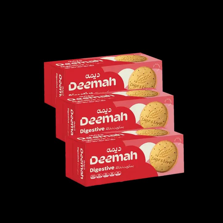 Deemah Digestive Biscuits 3 x 340g