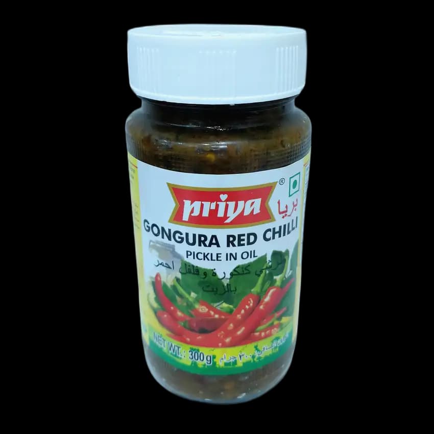Priya Gongura Red Chilli Pickle 300 g