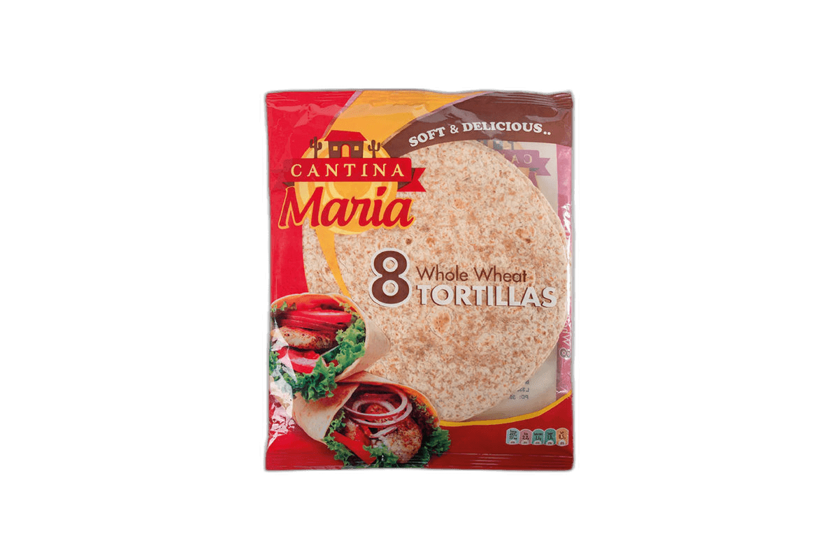 Flour Tortillas Whole Wheat 320 g