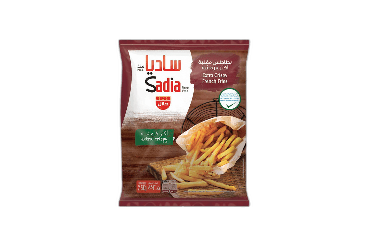 Sadia Extra Crispy 9M French Fries 2.5 kg