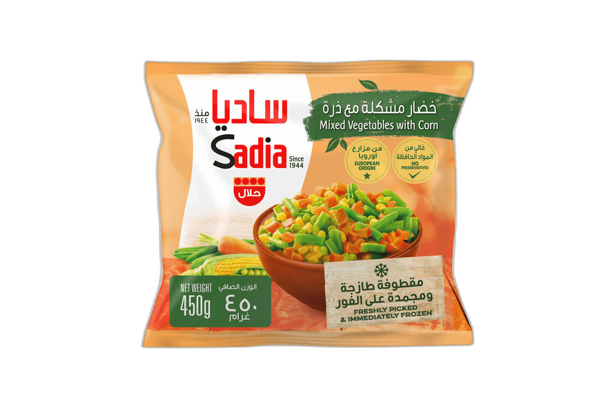 Sadia Frozen Mixed Vegetables 450 g