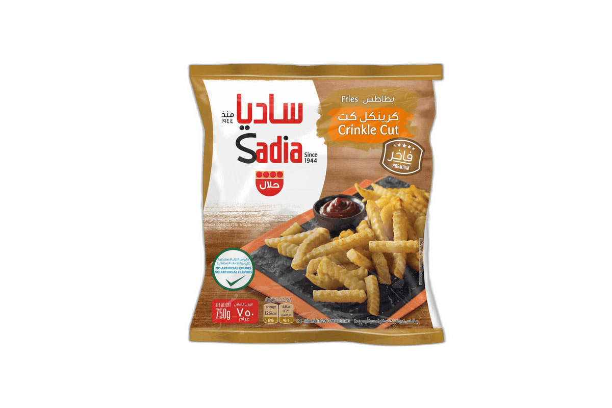 Sadia Frozen Crinkle Cut Fries 750 g