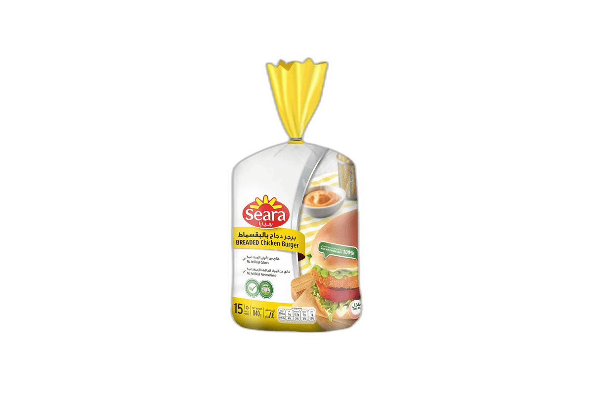 Seara Breaded Chicken Burger 840 g