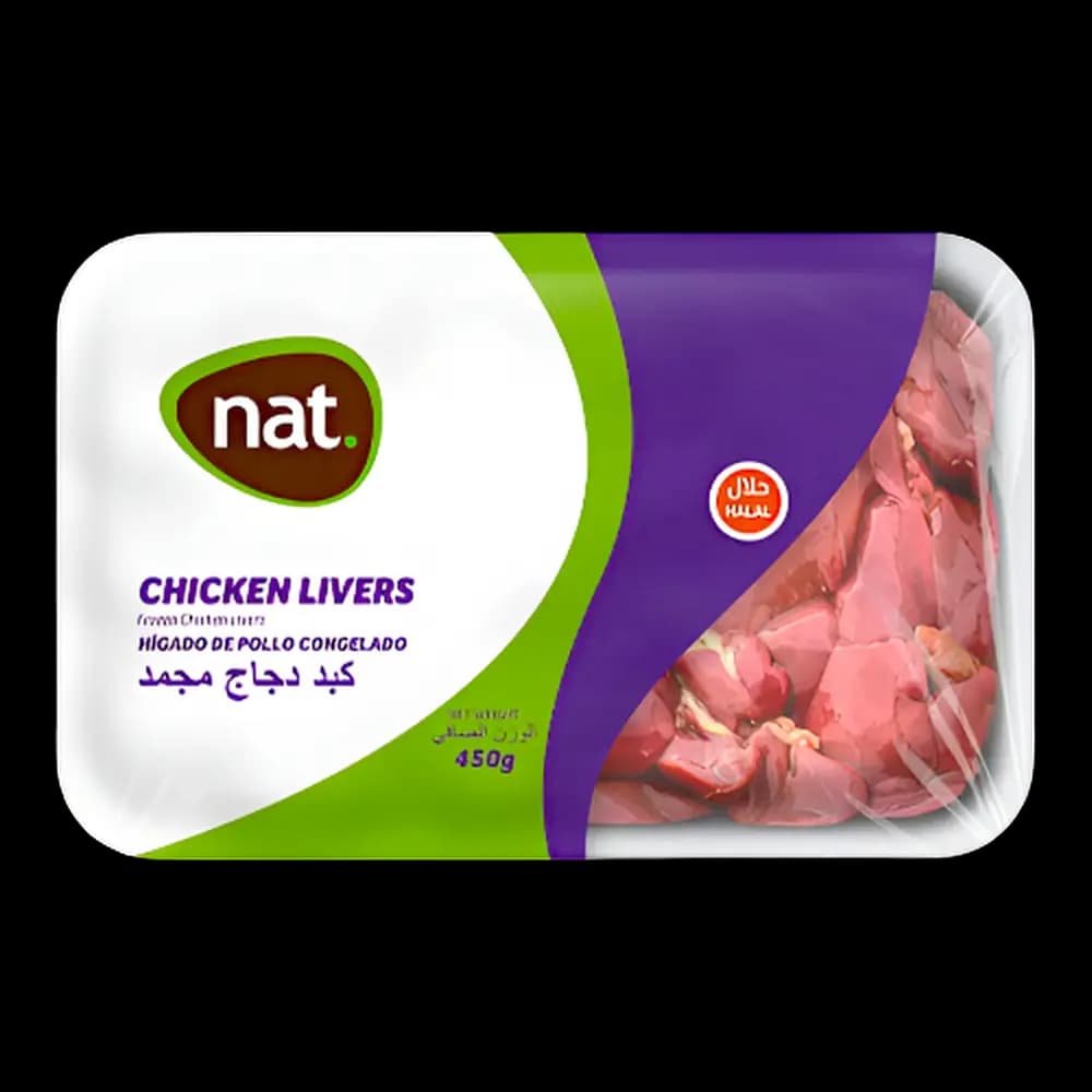 Nat Chicken Liver, 450g