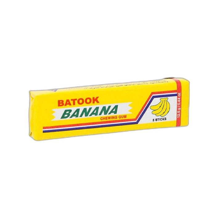 Batook Banana Sticks Chewing Gum 5 Pack