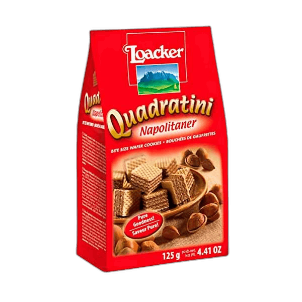 Loacker Quadratini Napolitaner 125 g