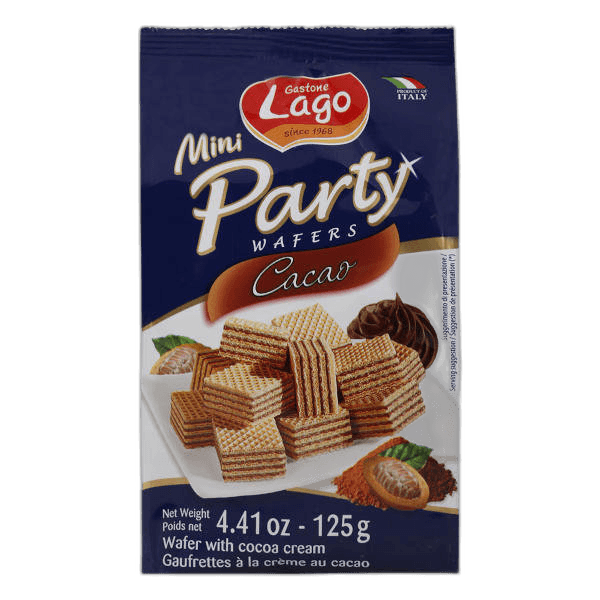 Lago Cacao Party Wafers 125 g
