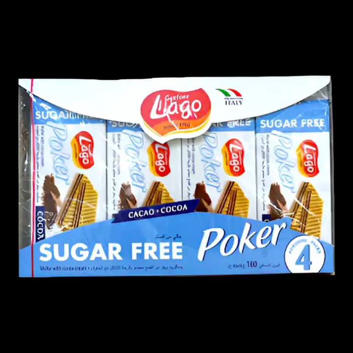 Lago Poker Sugar Free Cocoa Cream, 45g