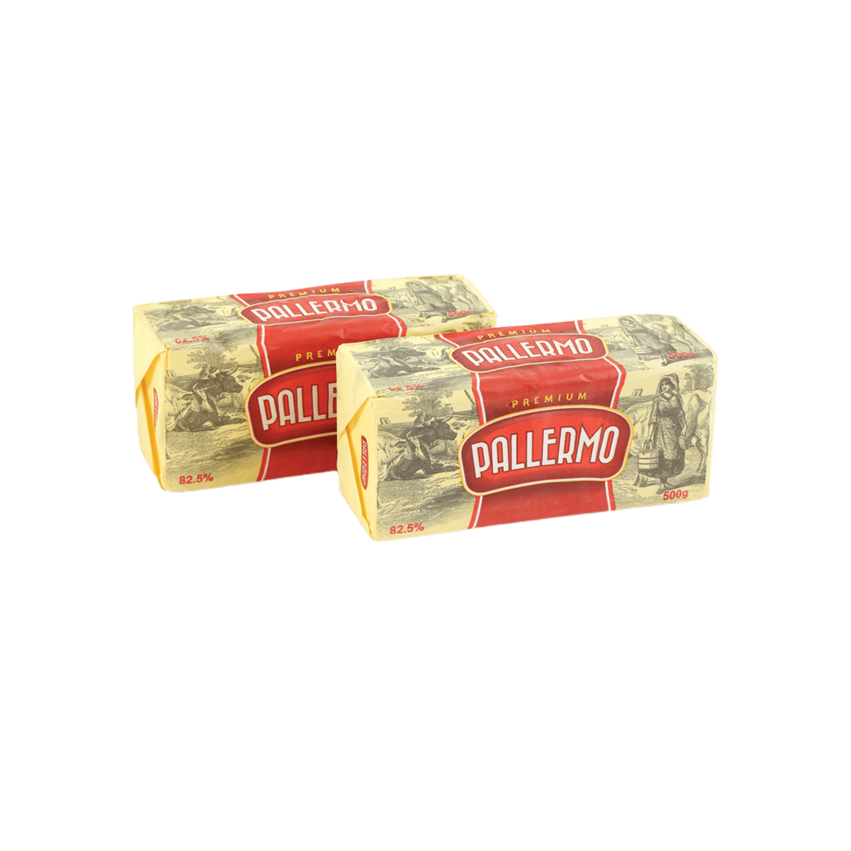 Pallermo Unsalted Butter 2 x, 500g