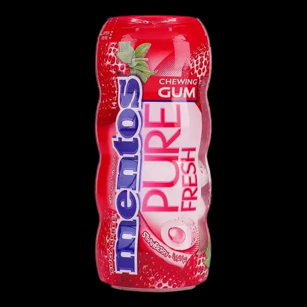 Mentos Red Fruit Lime Chewing Gum 24g