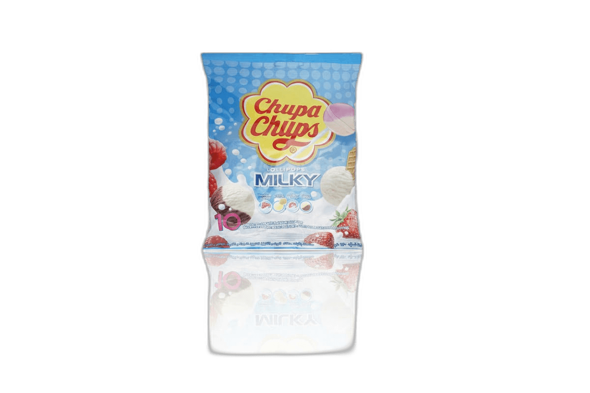 Chupa Chups Lollipops Milky Creamy, 120g