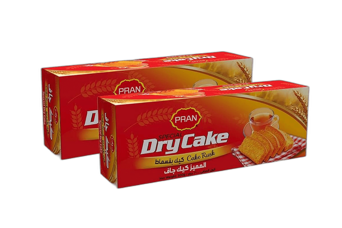 Pran Dry Cake 2 x 300 g