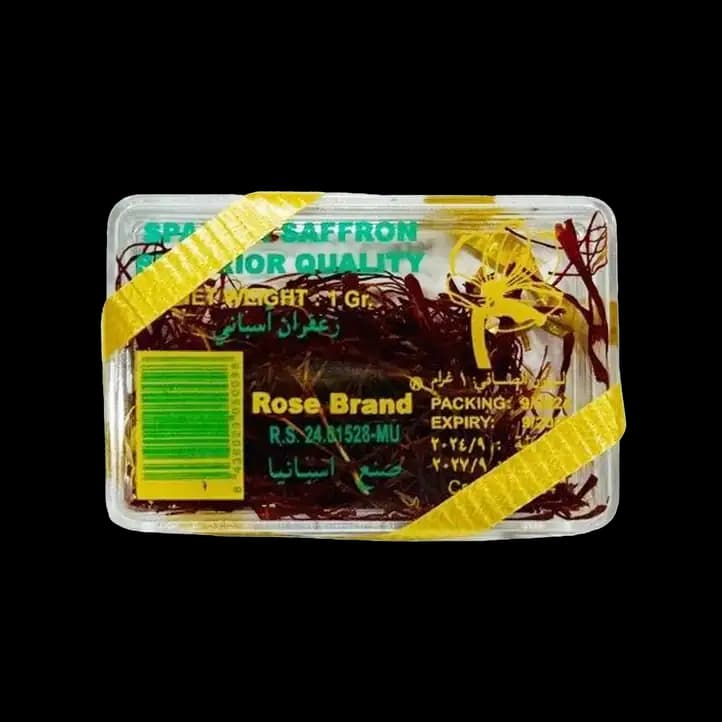 Rose Brand Saffron Spanish, 1g