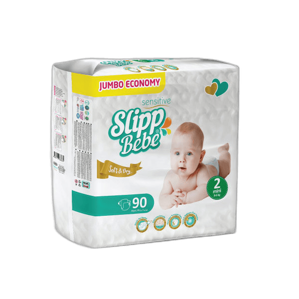 Slipp Bebe Diapers 90s (2 Mini 3-6 kg)