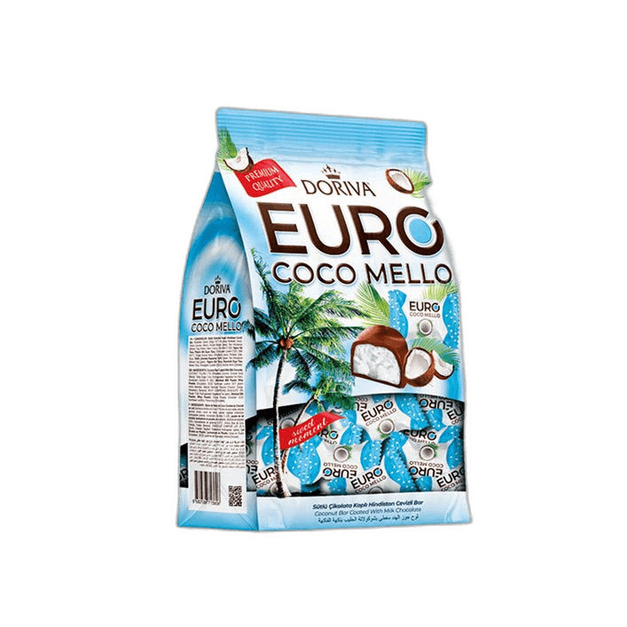 Doriva Euro Coco Mellococonut Coated Chocolate 1 kg