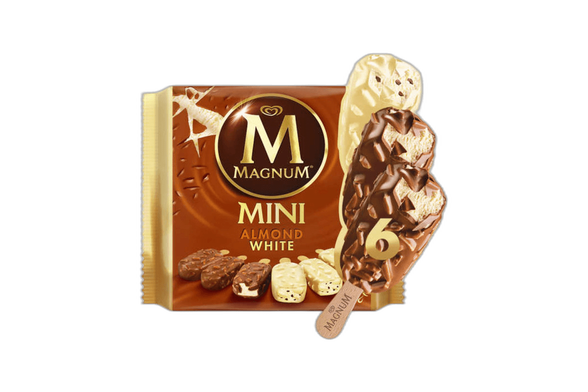Magnum Mini White Almond, 345ml