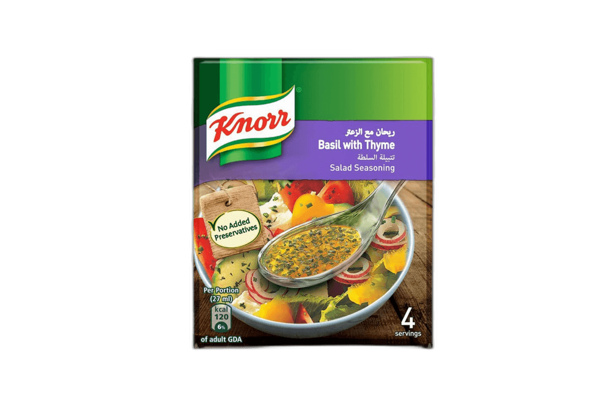 Knorr Salads Seas Basil & Thyme 4 x, 10g