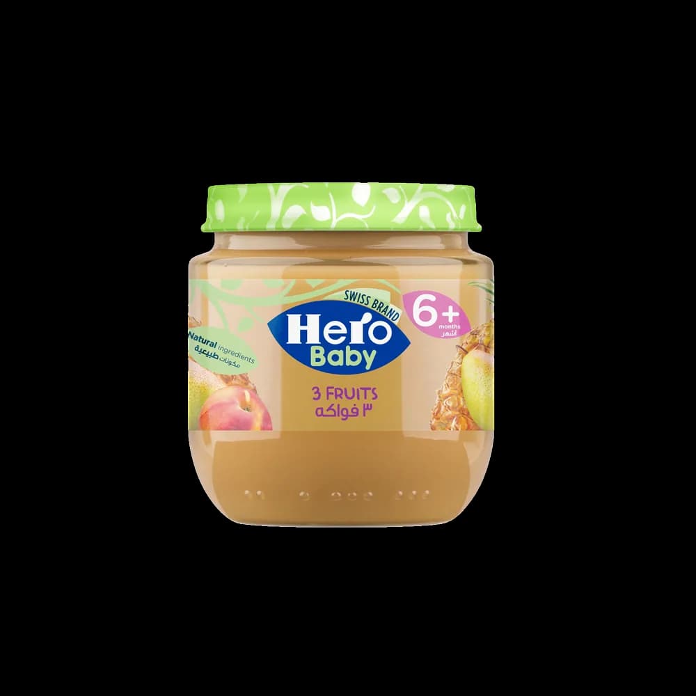 Hero Baby 3 Fruits, 125g