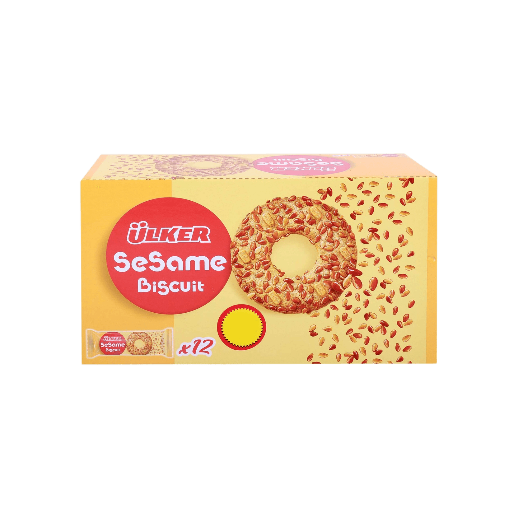 Ulker Sesame Biscuit 12 x 58 g