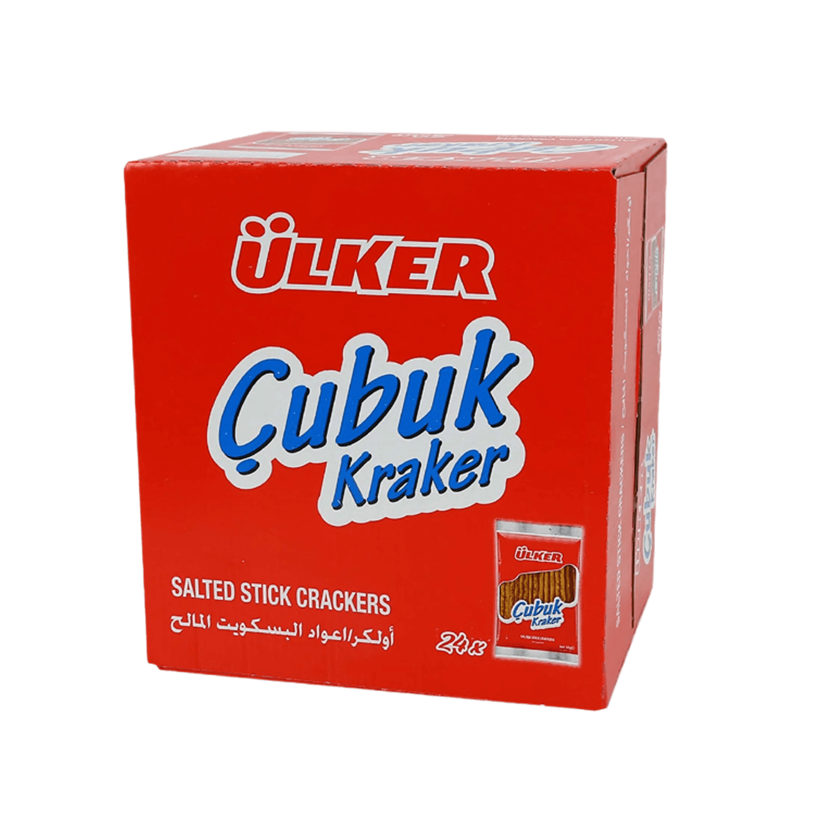 Ulker Cubuk Salty Stick Cracker 24 x 30 g