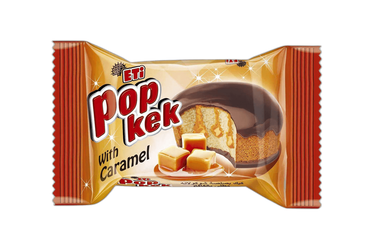 Eti Popkek Caramel, 35g