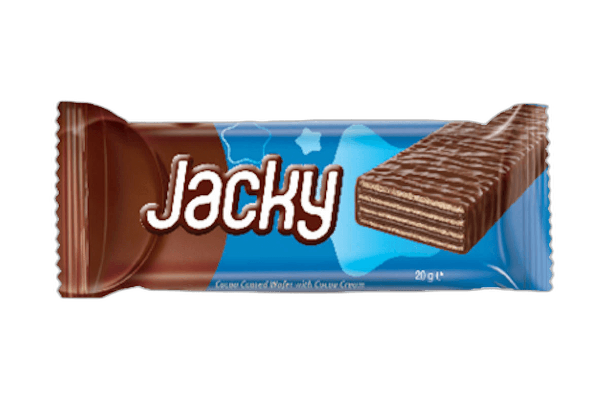 Solen Jacky Cocoa Coated Wafer, 20g