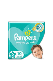 Pampers Ml Taped CP S6 10s