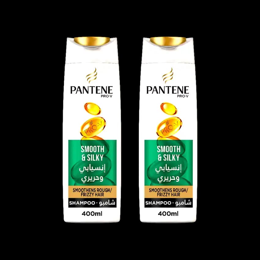 Pantene Shampoo Smoothsilky 2 x, 400ml